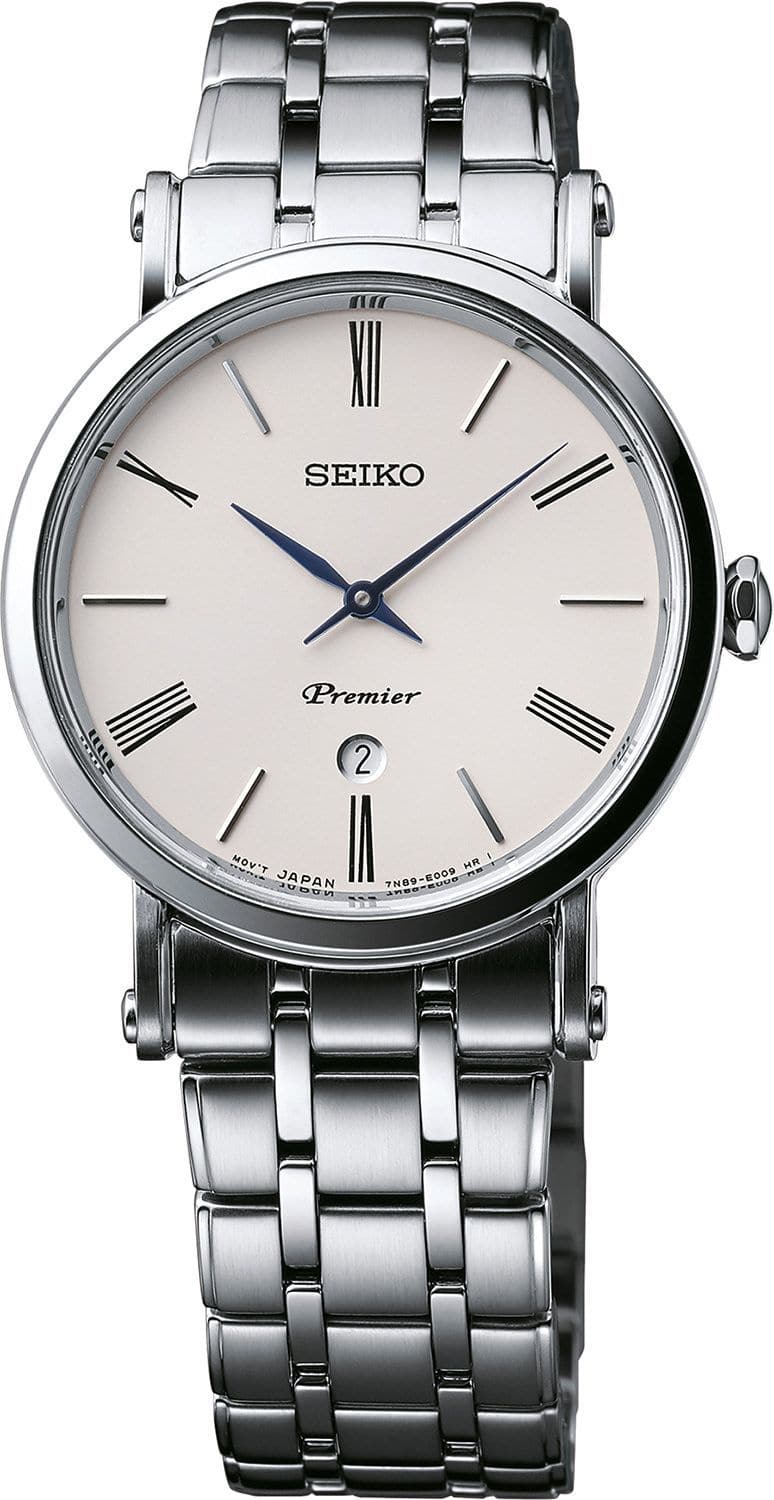SEIKO Premier Date Calendar SXB429P1 - Kamal Watch Company