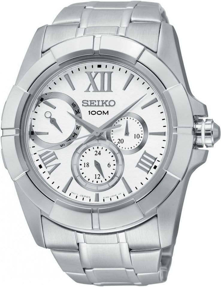 SEIKO Multi-Hand Watch SNT039P1 - Kamal Watch Company