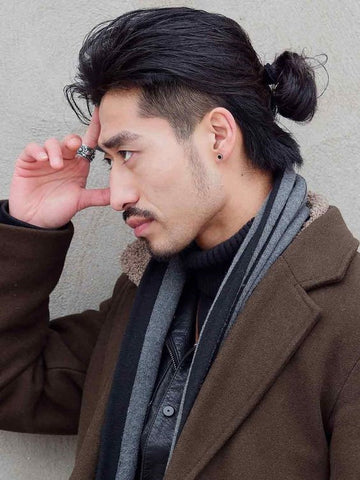 Samurai Bun For Asian Men