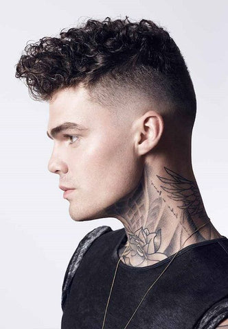 Curly Undercut Hairstyle For Men