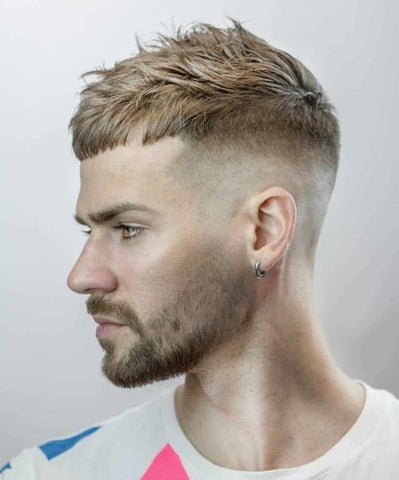 Men's Short Fringe Haircuts