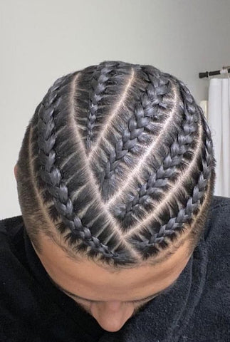 Top 100 Braids for Men: A Stylish Guide to Rocking Your Mane | Cornrow  hairstyles for men, Braids with fade, Mens braids hairstyles