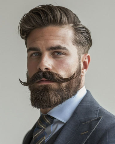 Beardstache Styles for Men