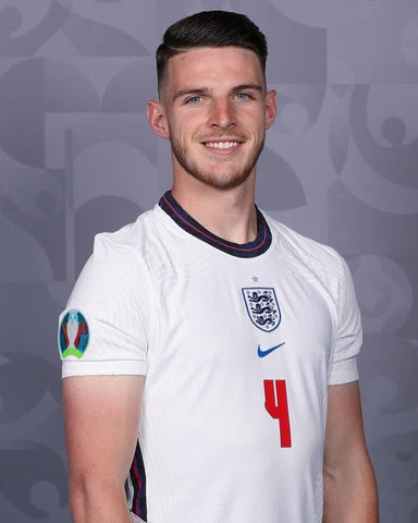 Declan Rice Haircut Comb Over Pompadour