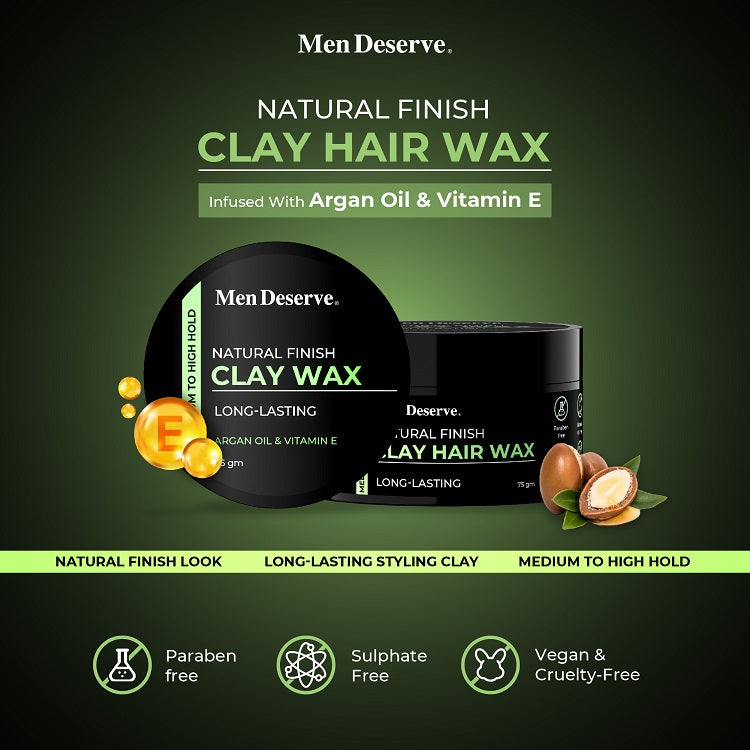 Best Hair Clay For Men | Hair Styling Clay Wax | Men Deserve