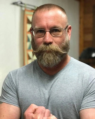 Handlebar with Beard for Men