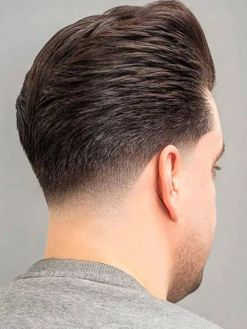 Low Fade Haircut Back View