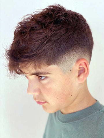 Low Fade Haircut Boy