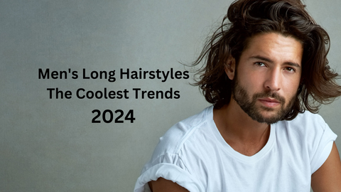 Men's Long Hairstyles: The Coolest Trends for 2024.