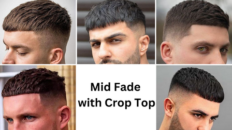 Mid Fade with Crop Top