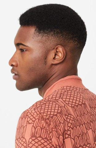 Mid Taper Fade Black Male