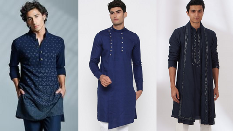 Buy online Black Solid Kurta Pyjama With Nehru Jacket from top and bottom  set for Men by Hangup Trend for ₹1799 at 74% off | 2024 Limeroad.com