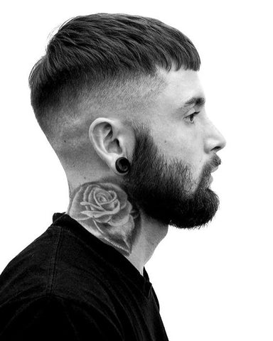 Short Taper Fade with Crew Cut