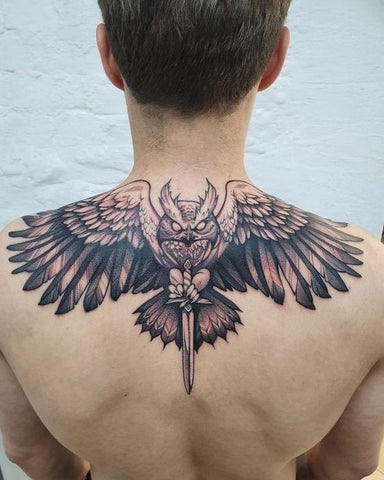 Shoulder Blade Tattoos for Men