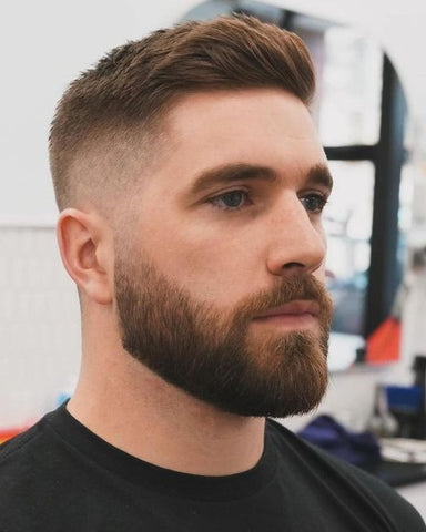 Skin Fade with Quiff for Men