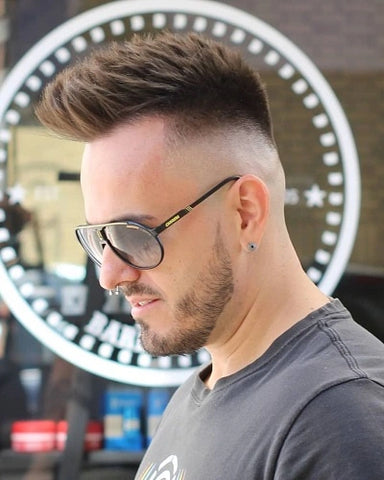 Textured Quiff for Men