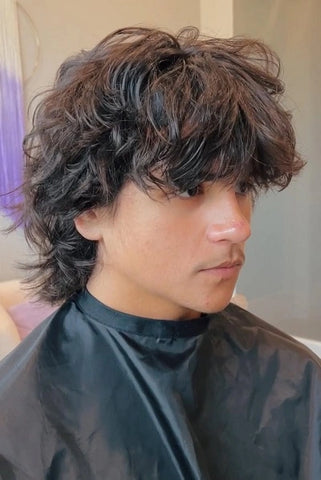 Textured and Layered Mullets