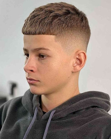 Crew Cut for Boys Hairstyle Simple Cuts