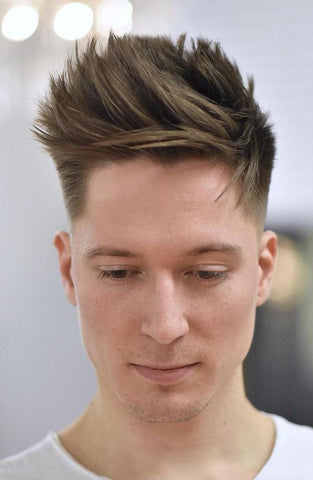 Textured Quiff for Hairstyles for Boys with Straight Hair