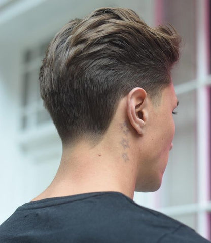 Long on Top Short on Sides and Back Haircut