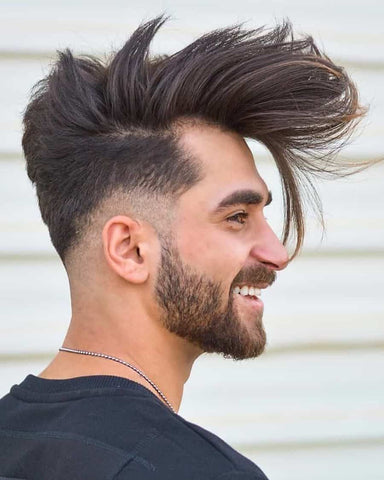 39 Cool V-Shaped Neckline Haircuts For Men in 2024 | Drop fade haircut,  Taper fade haircut, Mid fade haircut