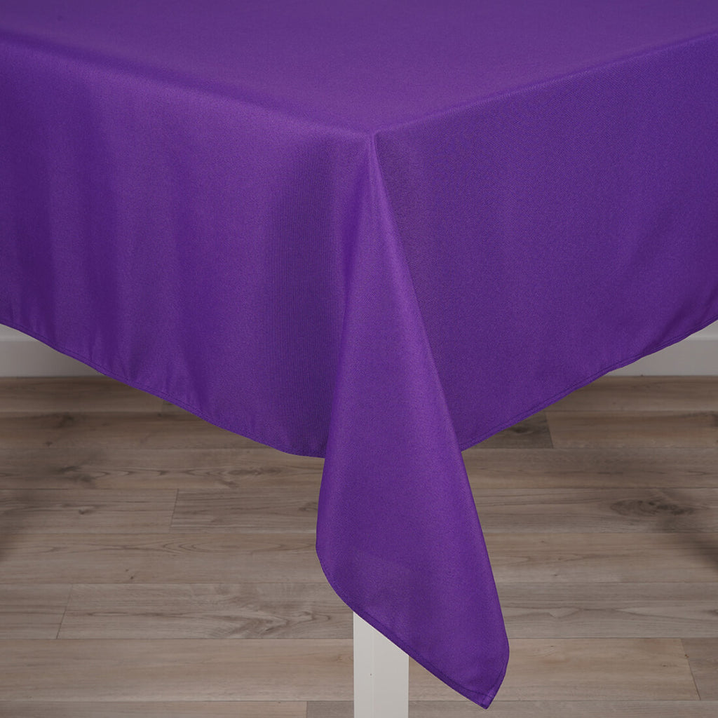 Wisteria Purple Polyester Tablecloth – Tablecloth Kingdom