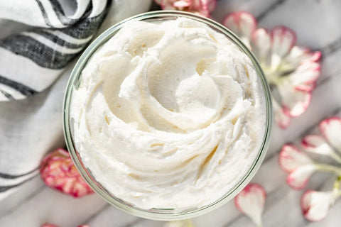 Jar of Fluffy Shea Butter