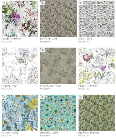 Jardins Des Plantes Fabrics 2