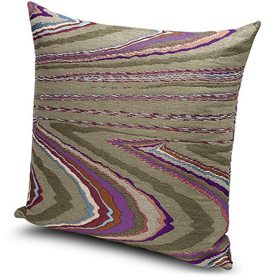 Purple and Green Pillow