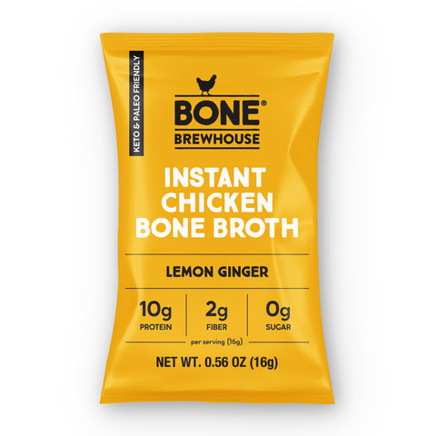 Lemon Ginger Instant Bone Broth