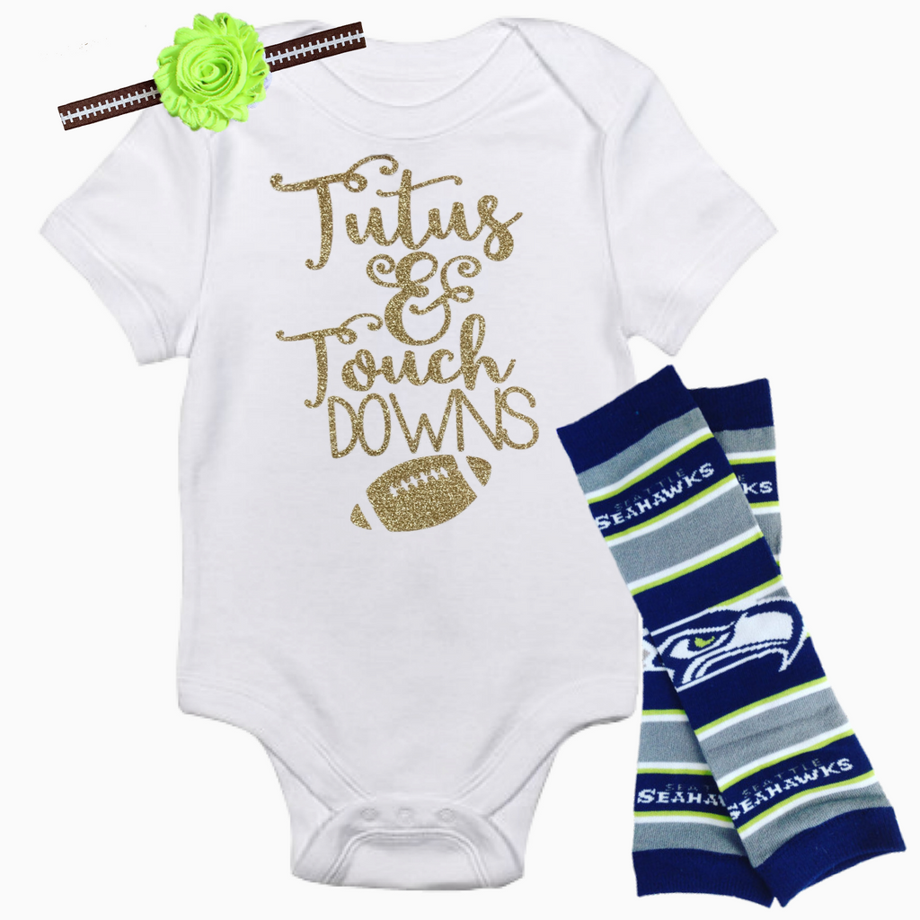 baby girl seahawks outfit