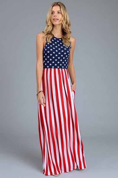 American Flag Maxi – Peachy Keen Boutique