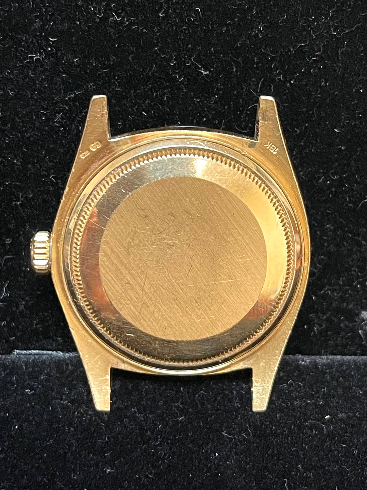 1979 Rolex Day-Date 18038 Champagne Diamond Dial +Bezel Spanish Wheel 36mm
