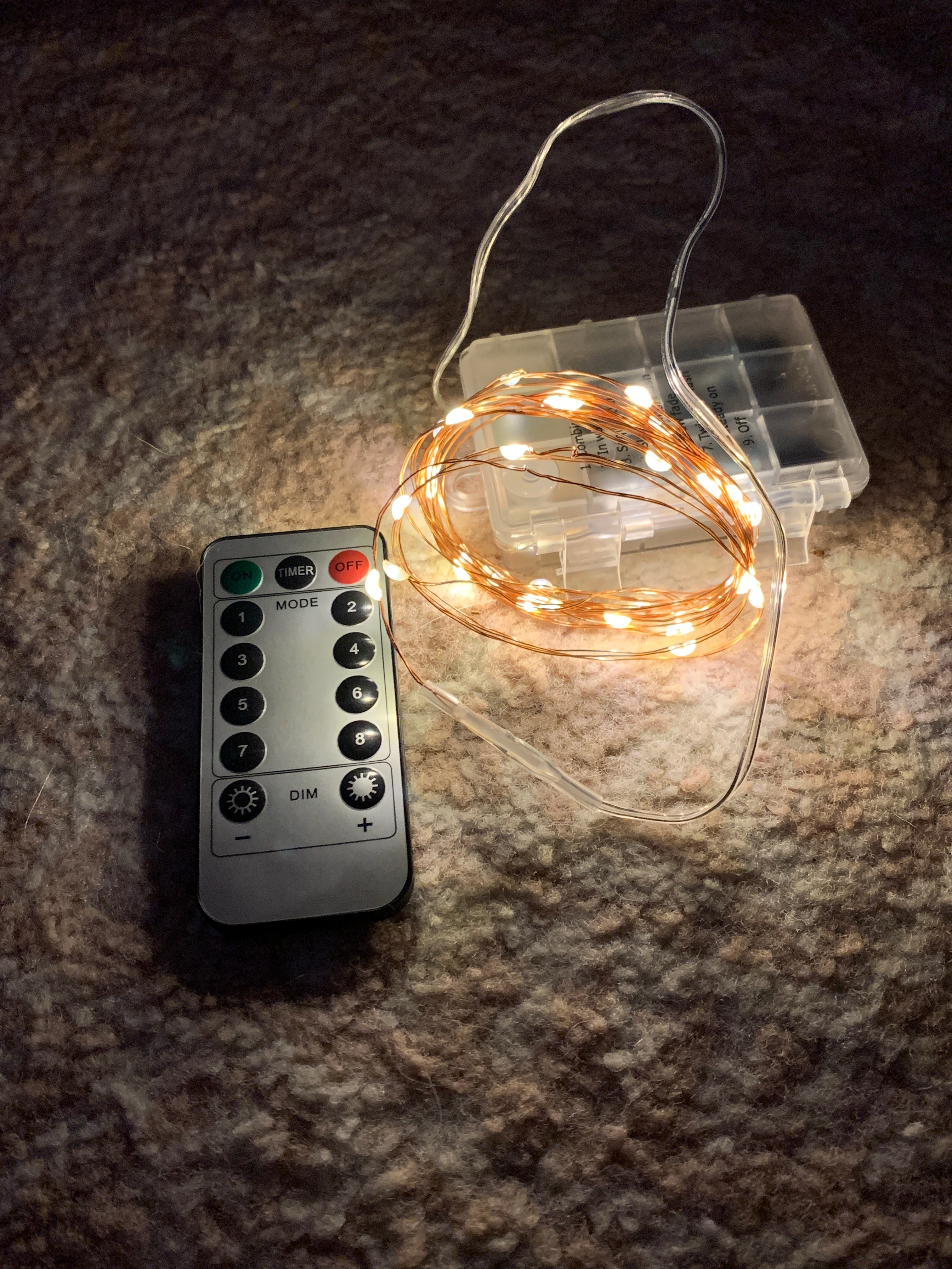 remote control battery fairy lights