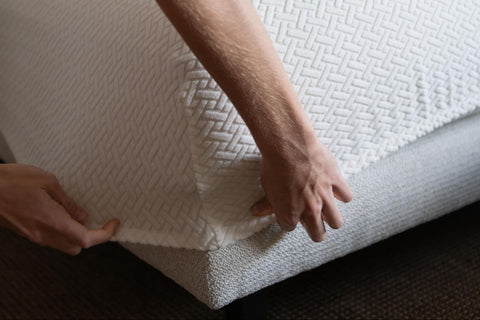 white couch cover
