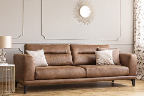 leather couch