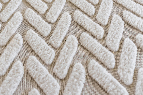 sofa cover material close-up