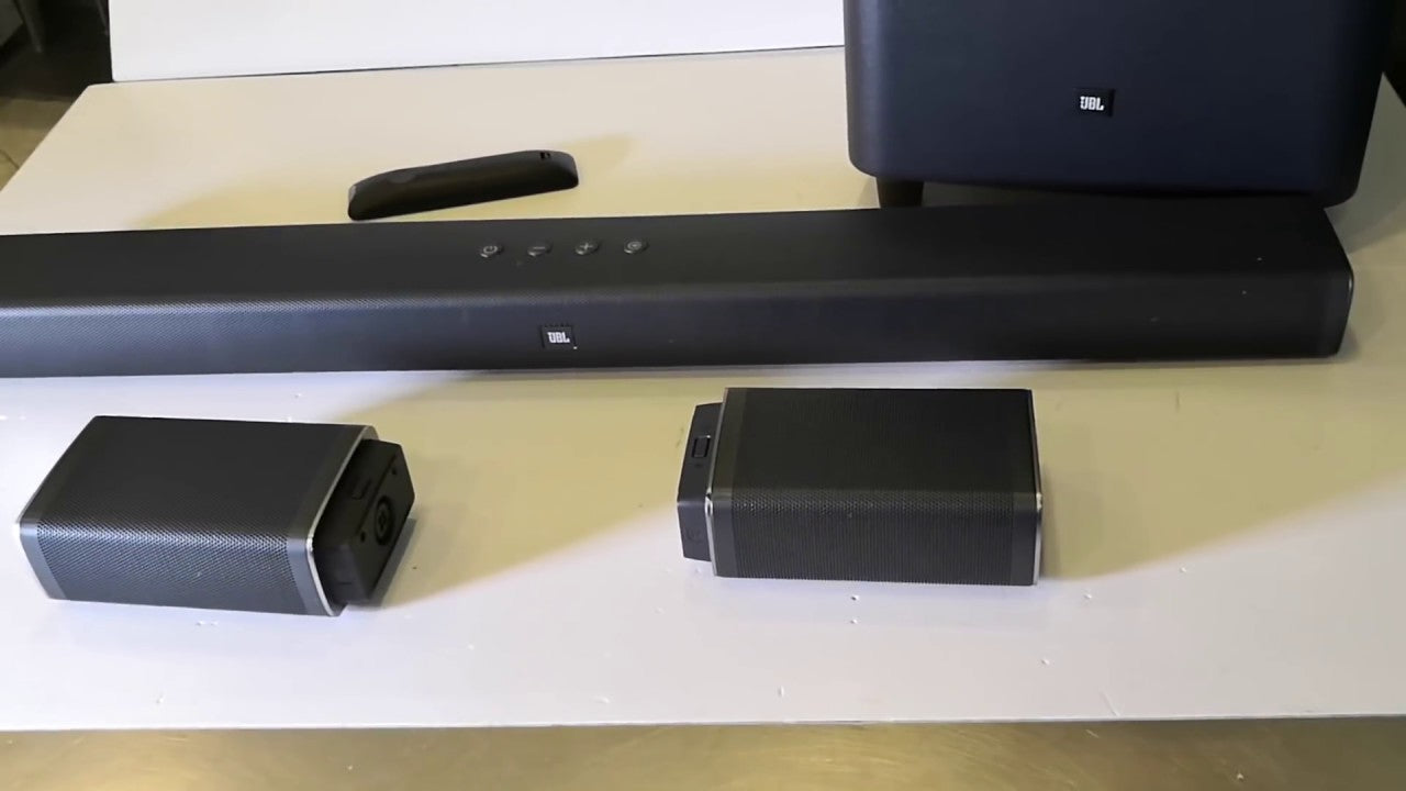 jbl 5.1 soundbar detachable