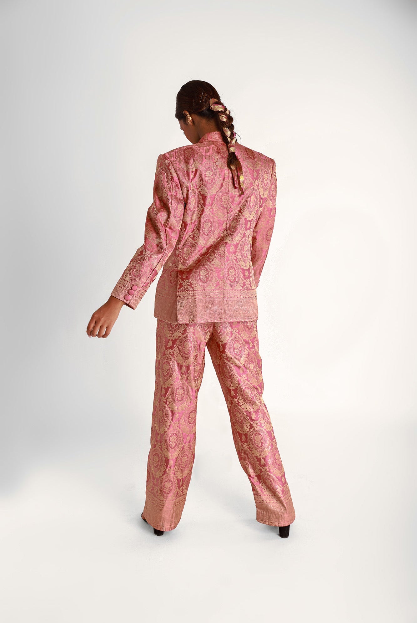 Devi Silk Pant Suit