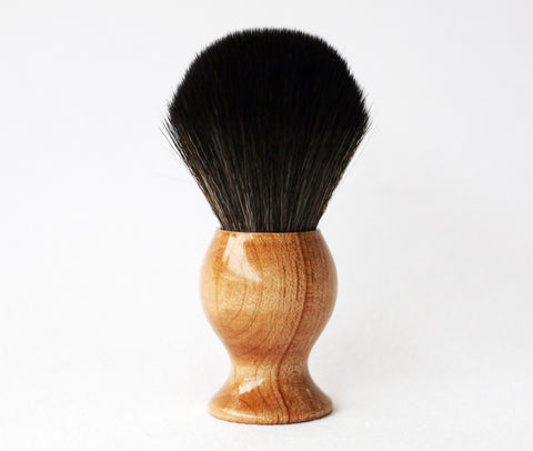 Maple game changer black fiber shave brush
