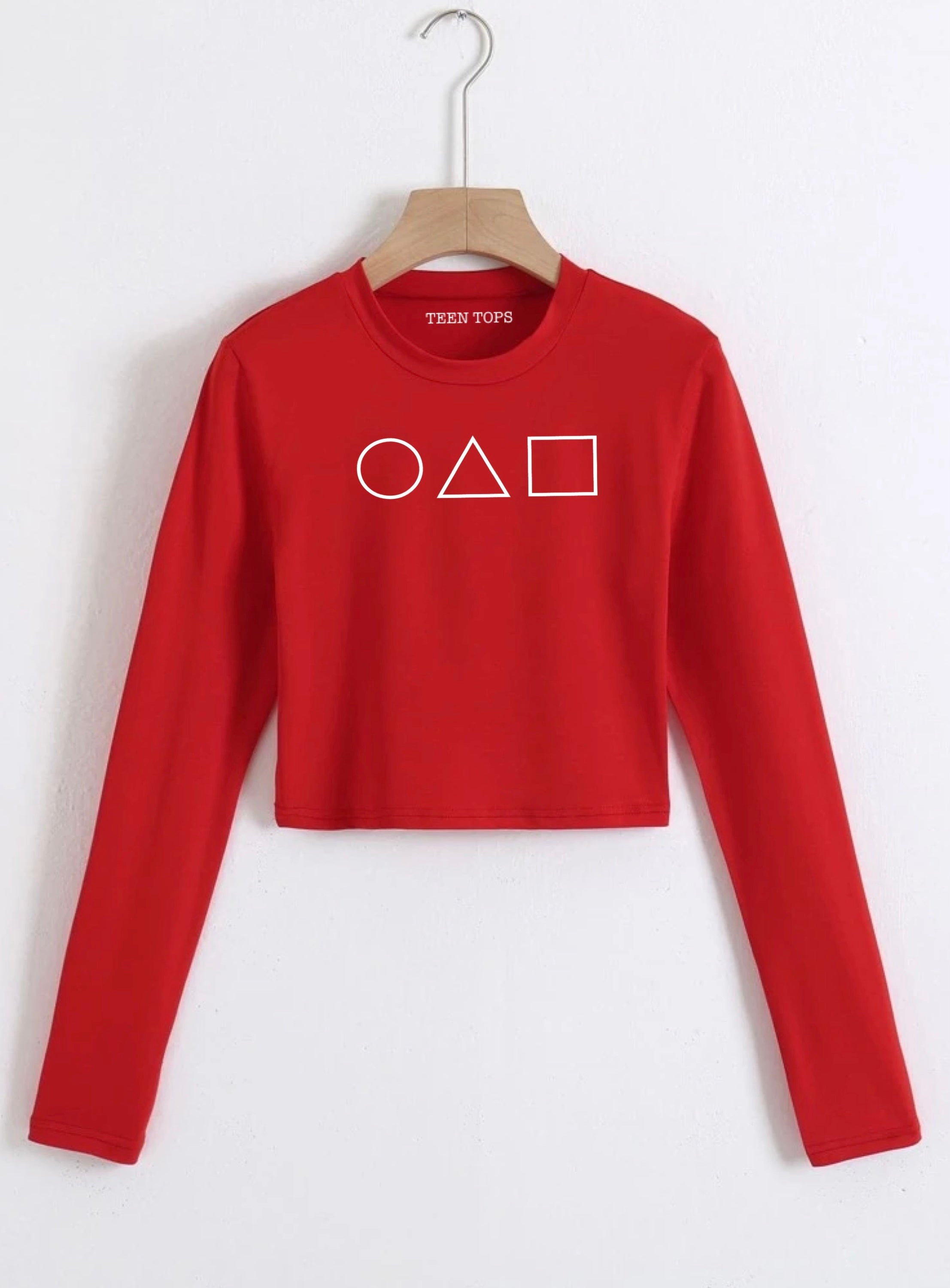 red gucci crop top