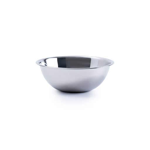 Mixing Bowl, 8 Qt, Stainless Steel, Silicone Base, Libertyware MB08SB