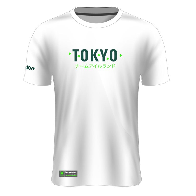 Mc Keever Team Ireland Tokyo Tee - Mens - White