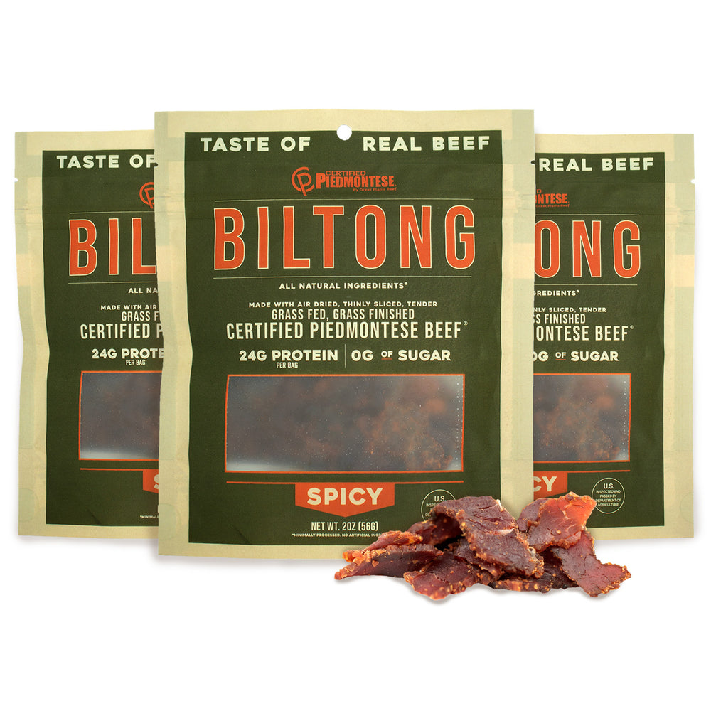 Grass Fed Whole Beef Biltong Slab - Original - Made by True