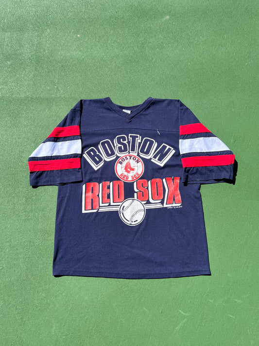 Vintage 90s Boston Red Sox Mlb Gray Sweatshirt Xlarge Boston 