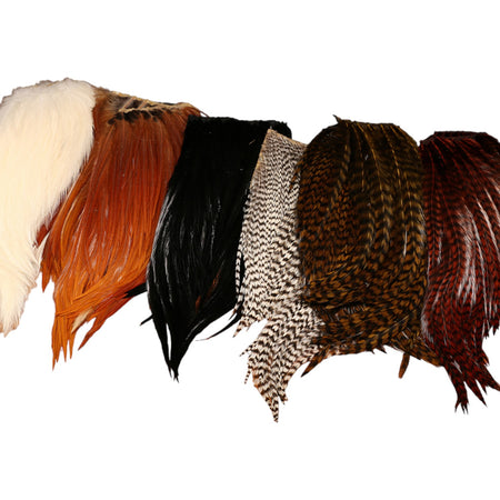 Bugger Pack, Hackle Feathers, Whiting Farms