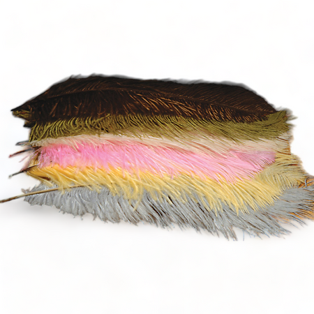1 Bag Natural Peacock Herl Feather Wire Fly Tying Material Fishing