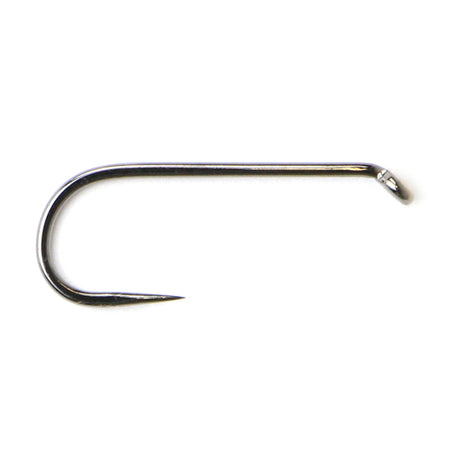 Grab Gape Heavy Black Nickel Barbless S8, Fly Tying Hooks