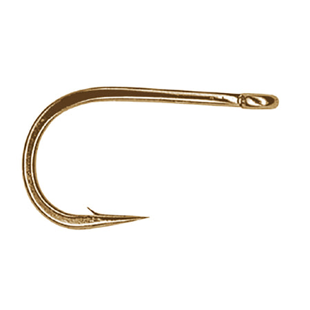 Size 10# 12# 14# 50pcs/pack 2X Long Dry-Fly Hooks Sproat Bend Down