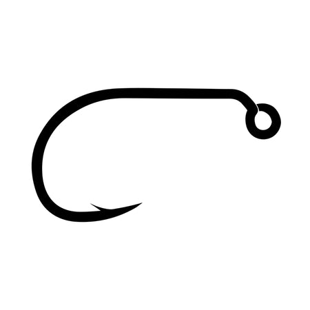  Fishing Hooks, 60 Degree Jig Hook Barb Freshwater